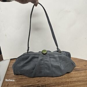 Vintage Avon Grey Polyester Cloth Bag